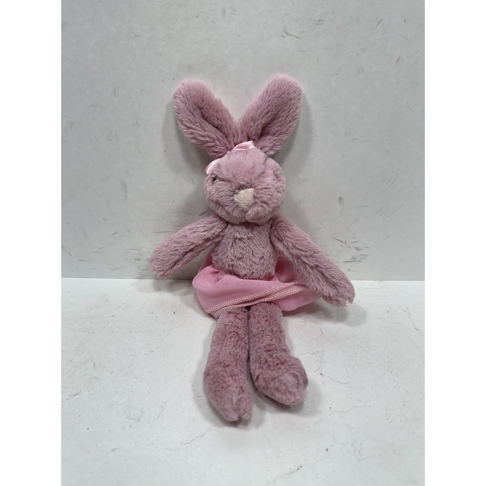 Jellycat Tutu Lulu Pink Ballerina Skirt Bunny Plush Small 10"